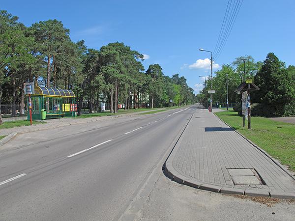 Ulica Filipowicza, dawniej Parkowa. Rok 2012