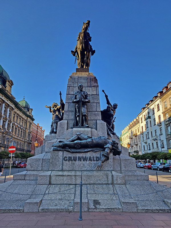 Pomnik króla Władysława Jagiełły w Krakowie